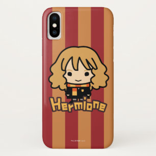 Hermione Granger Cartoon Character Art iPhone X Case