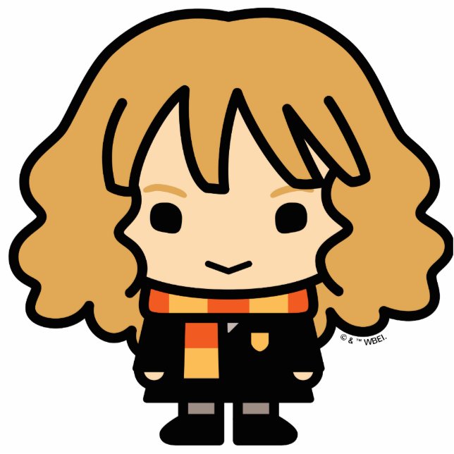 Hermione Granger Cartoon Character Art Cutout (Front)