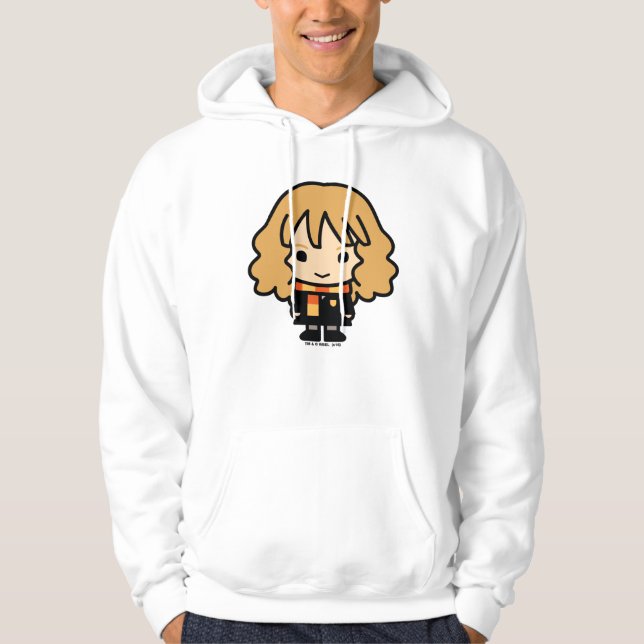 Hermione Granger Cartoon Character Art Hoodie (Front)