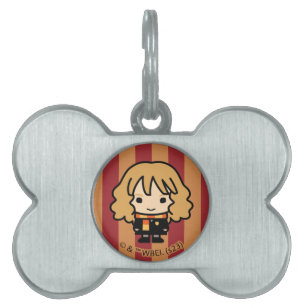 Hermione Granger Cartoon Character Art Pet ID Tag