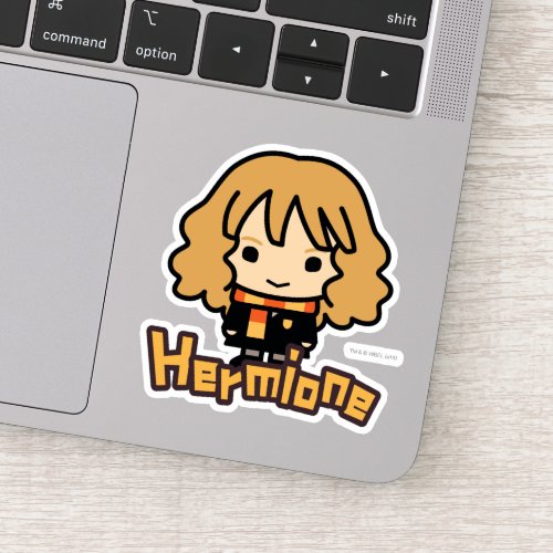 Hermione Granger Cartoon Character Art Sticker