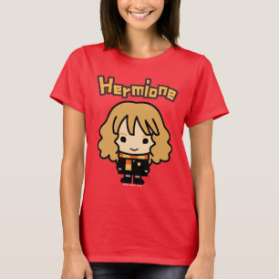 Hermione Granger Cartoon Character Art T-Shirt