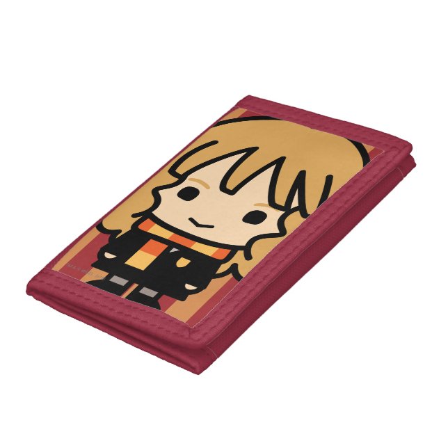 Hermione Granger Cartoon Character Art Trifold Wallet (Bottom)