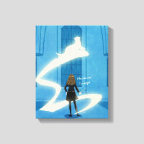 Hermione Granger Patronus Painting Canvas Print
