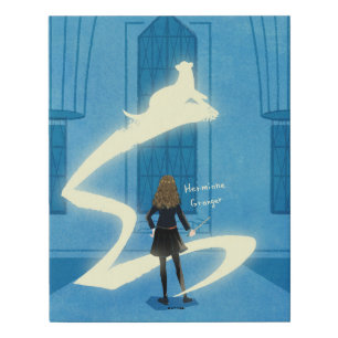 Hermione Granger Patronus Painting Faux Canvas Print