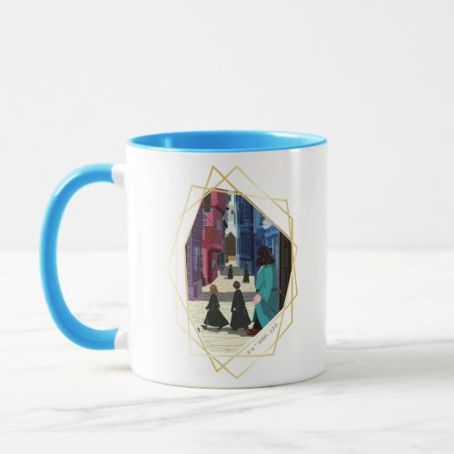 Hermione HARRY POTTER  Hagrid in Diagon Alley Mug