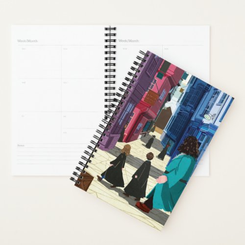 Hermione HARRY POTTER  Hagrid in Diagon Alley Planner