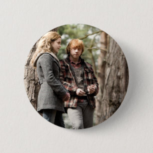 Hermione, Ron, and Harry 2 Button