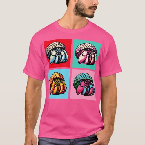 Hermit  Art Cool Sea Animal 1 T_Shirt