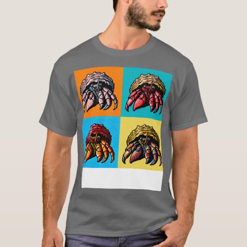 Hermit  Art Cool Sea Animal T_Shirt