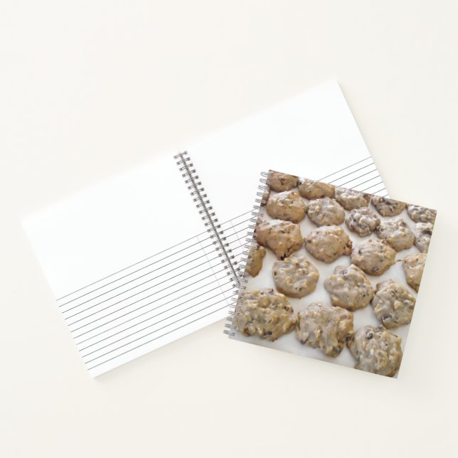 Hermit Cookie Recipe Notebook (Inside)