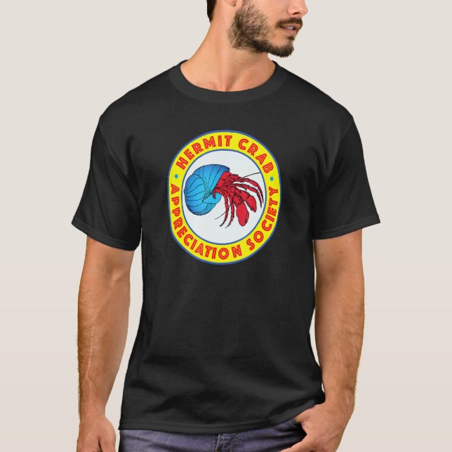Hermit Crab Appreciation Society T-Shirt (Front)