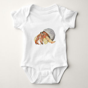 Hermit Crab Baby Bodysuit