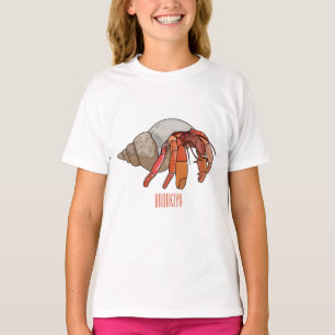 Hermit crab cartoon illustration T-Shirt