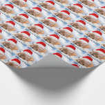 Hermit Crab Christmas Small Wrapping Paper<br><div class="desc">This little Santa Claws will bring joy to anyone that unwraps it!  "Shellebrate the Season"</div>