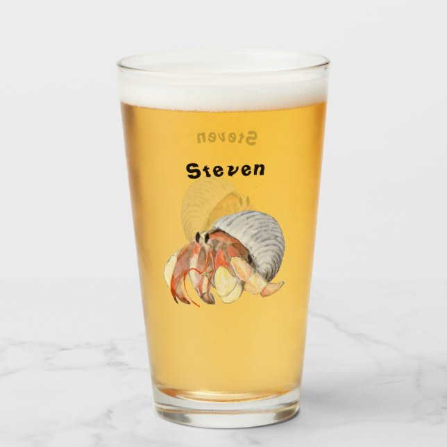 Hermit Crab Glass (Front Filled)
