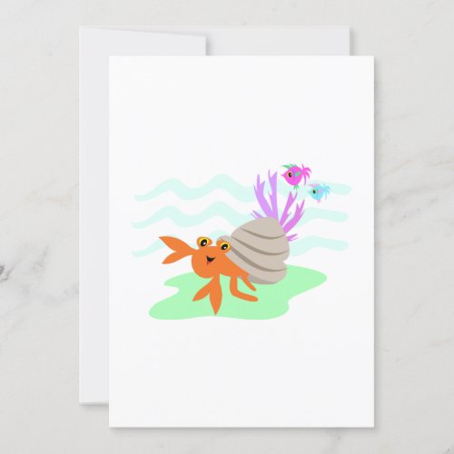 Hermit Crab Invitation