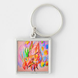 Hermit crab joy keychain