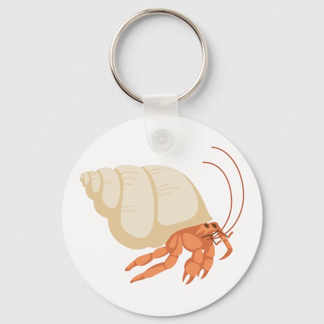 Hermit Crab Keychain (Front)