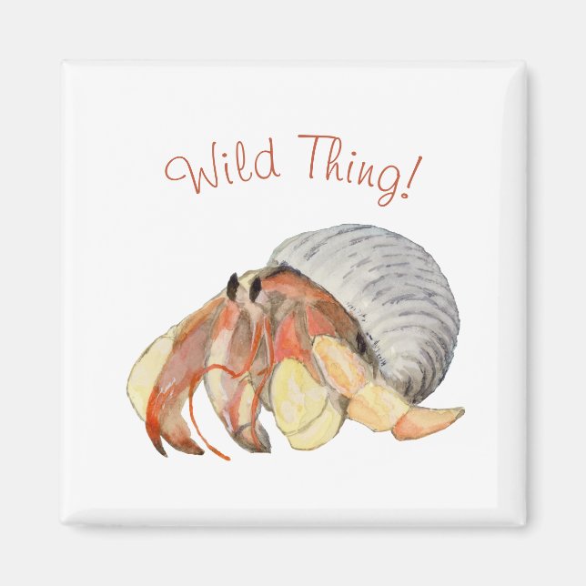 Hermit Crab Magnet (Front)
