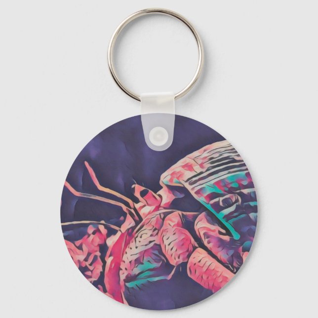 Hermit Crab Necklace Keychain (Front)