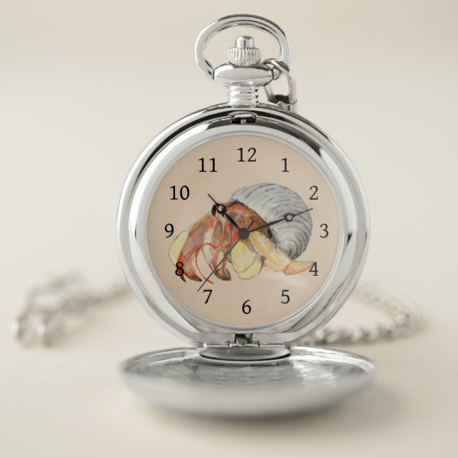 Hermit Crab Pocket Watch (Inside)