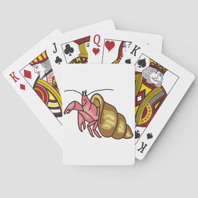 Hermit Crab Poker Cards (Back)