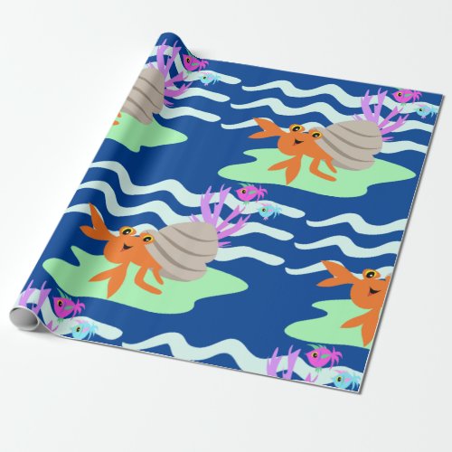 Hermit Crab Wrapping Paper