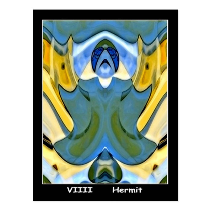 Hermit Tarot Card Postcards