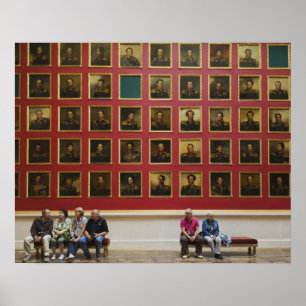 Hermitage Museum, Room 197, The 1812 War Gallery Poster