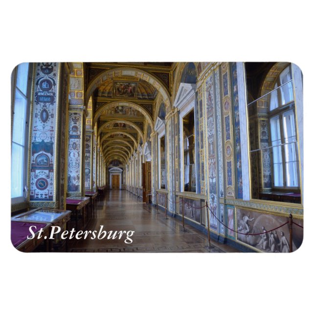 Hermitage museum, St.Petersburg, Russia Magnet (Horizontal)