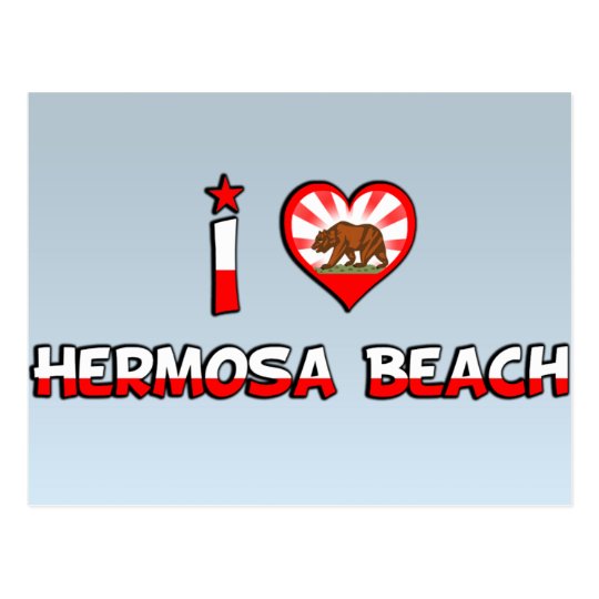 Hermosa Beach, CA Postcard