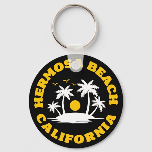 Hermosa BeachCalifornia Keychain