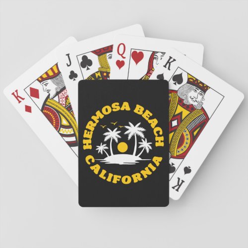 Hermosa BeachCalifornia Poker Cards