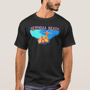 Hermosa Beach California Surf T-Shirt