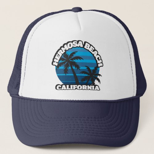 Hermosa BeachCalifornia Trucker Hat