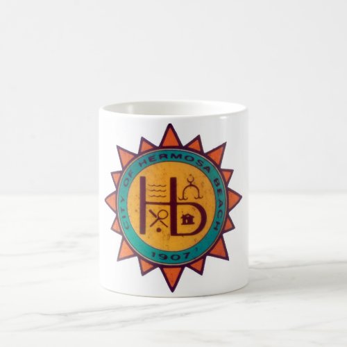 Hermosa Beach Seal Coffee Mug
