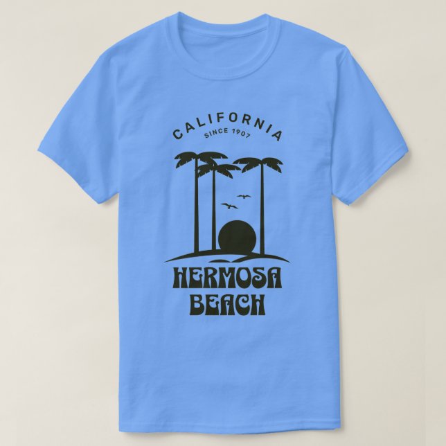 Hermosa Beach TShirt 1 (Design Front)