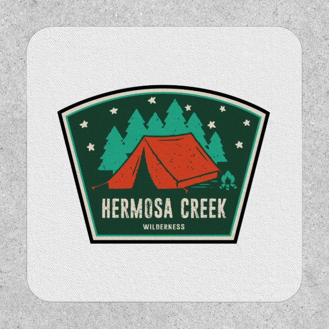 Hermosa Creek Wilderness Colorado Camping Patch (Front)