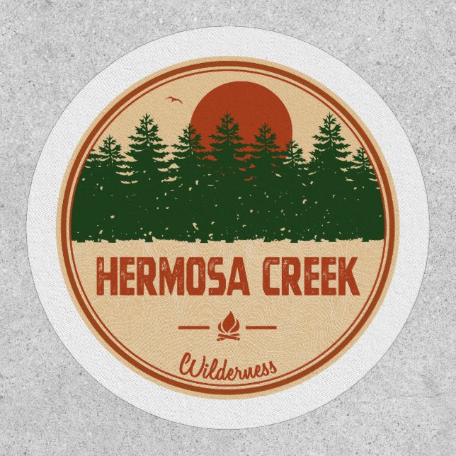 Hermosa Creek Wilderness Colorado Patch (Front)