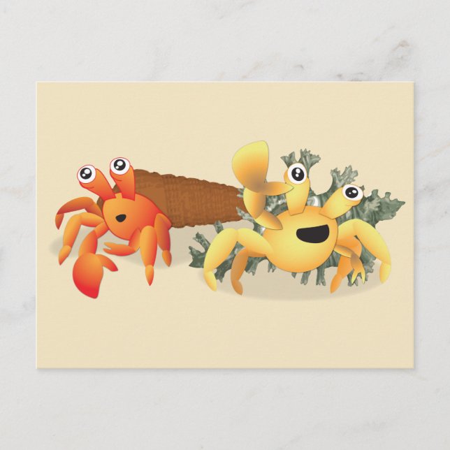 Hermy and Rover Postcard (Front)