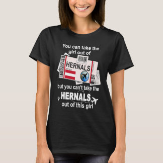 Hernals Boarding Pass  Hernals Girl  Hernals T-Shirt