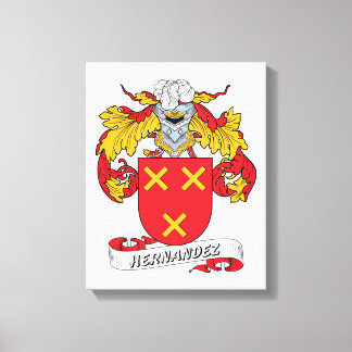 Hernandez Family Crest Canvas Print