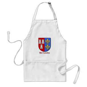 Hernandez Family Shield Apron