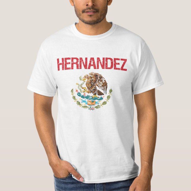 Hernandez Surname T-Shirt (Front)
