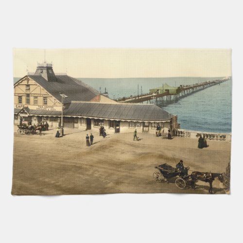 Herne Bay Pier Kent England Kitchen Towel