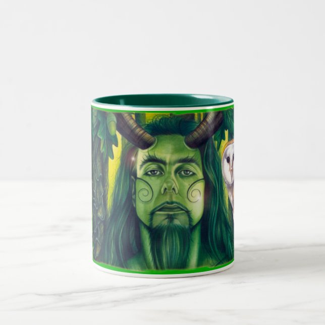 Herne the Hunter Two-Tone Coffee Mug (Center)