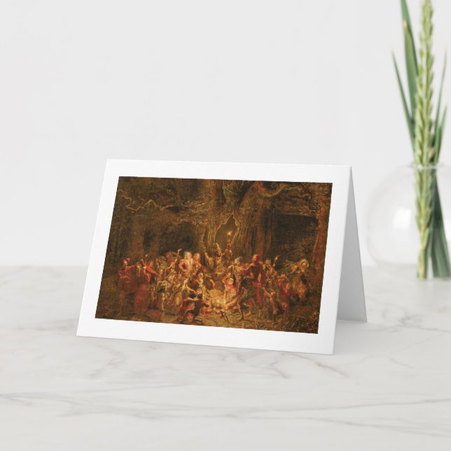 Herne's Oak from 'The Merry Wives of Windsor' by W Holiday Card (Front)