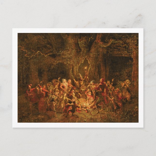 Herne's Oak from 'The Merry Wives of Windsor' by W Postcard (Front)