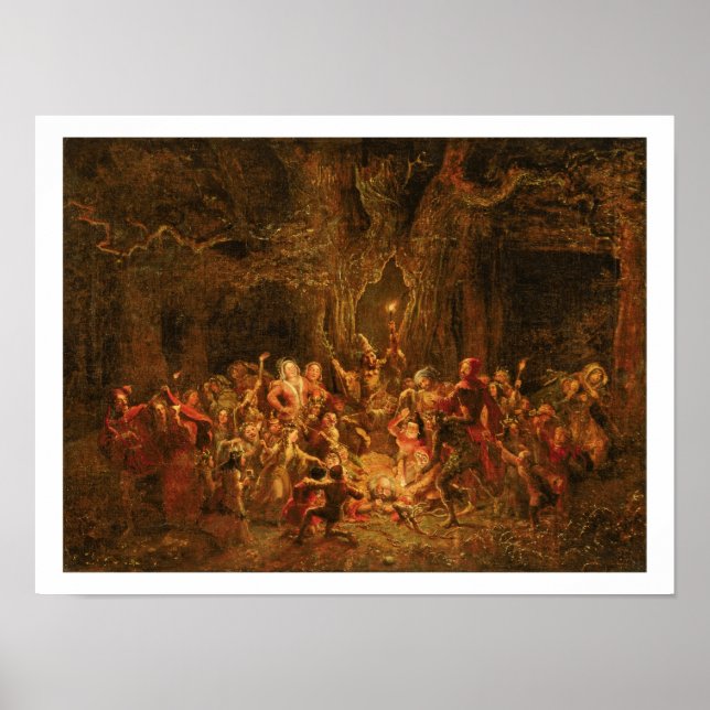 Herne's Oak from 'The Merry Wives of Windsor' by W Poster (Front)